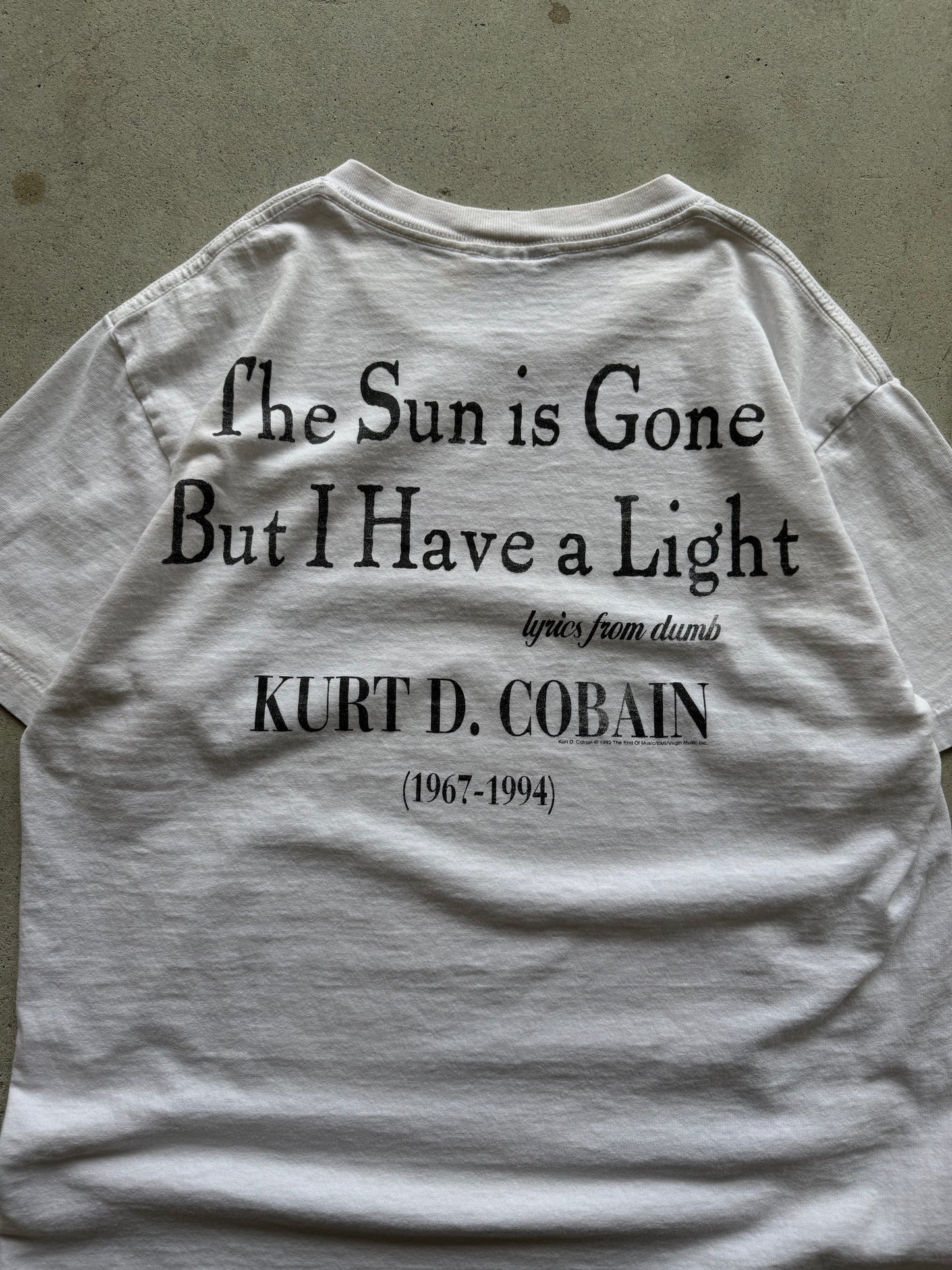 1995 Kurt Cobain Shirt