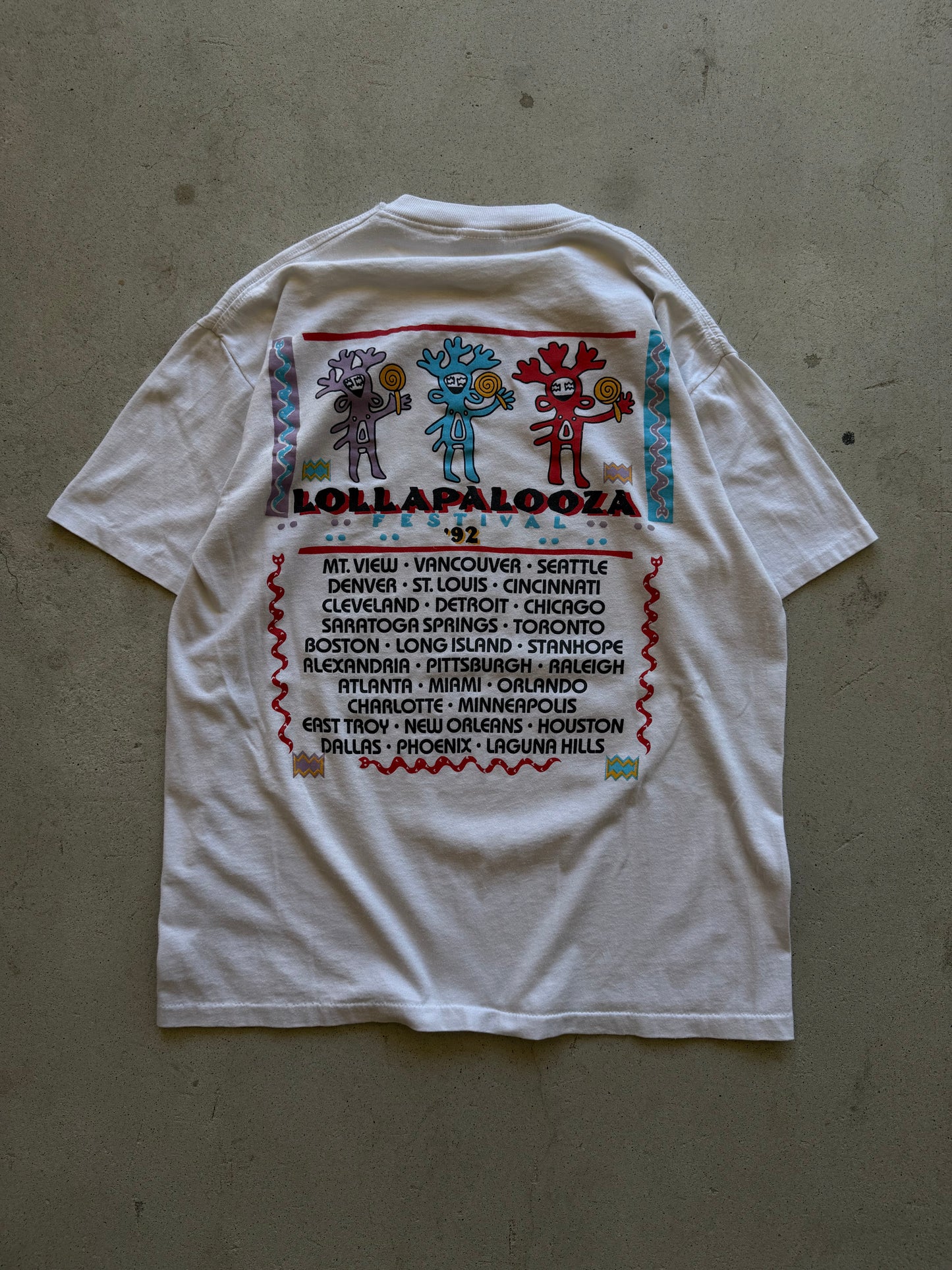 1992 Lollapalooza Shirt