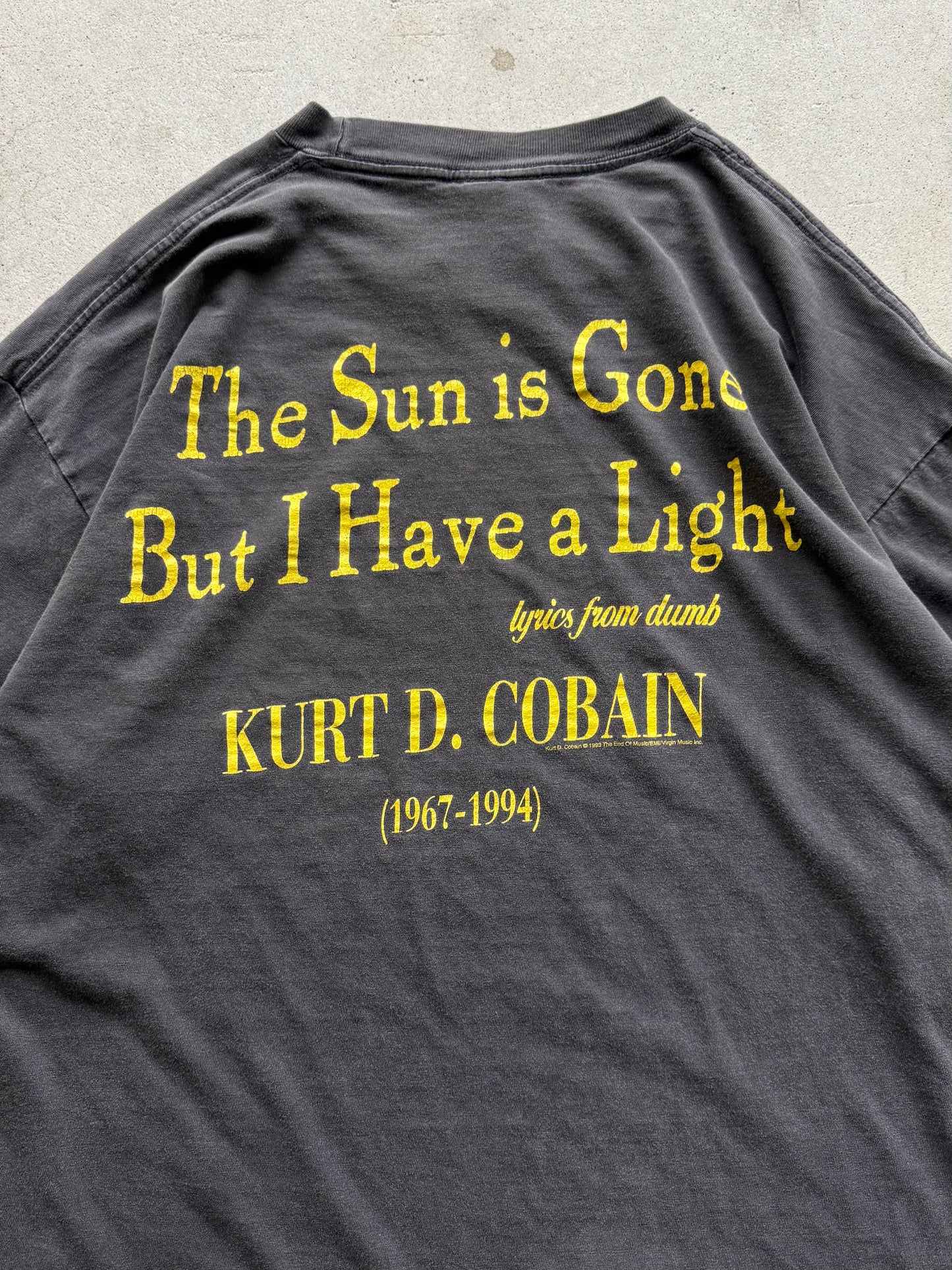 1995 Kurt Cobain Shirt