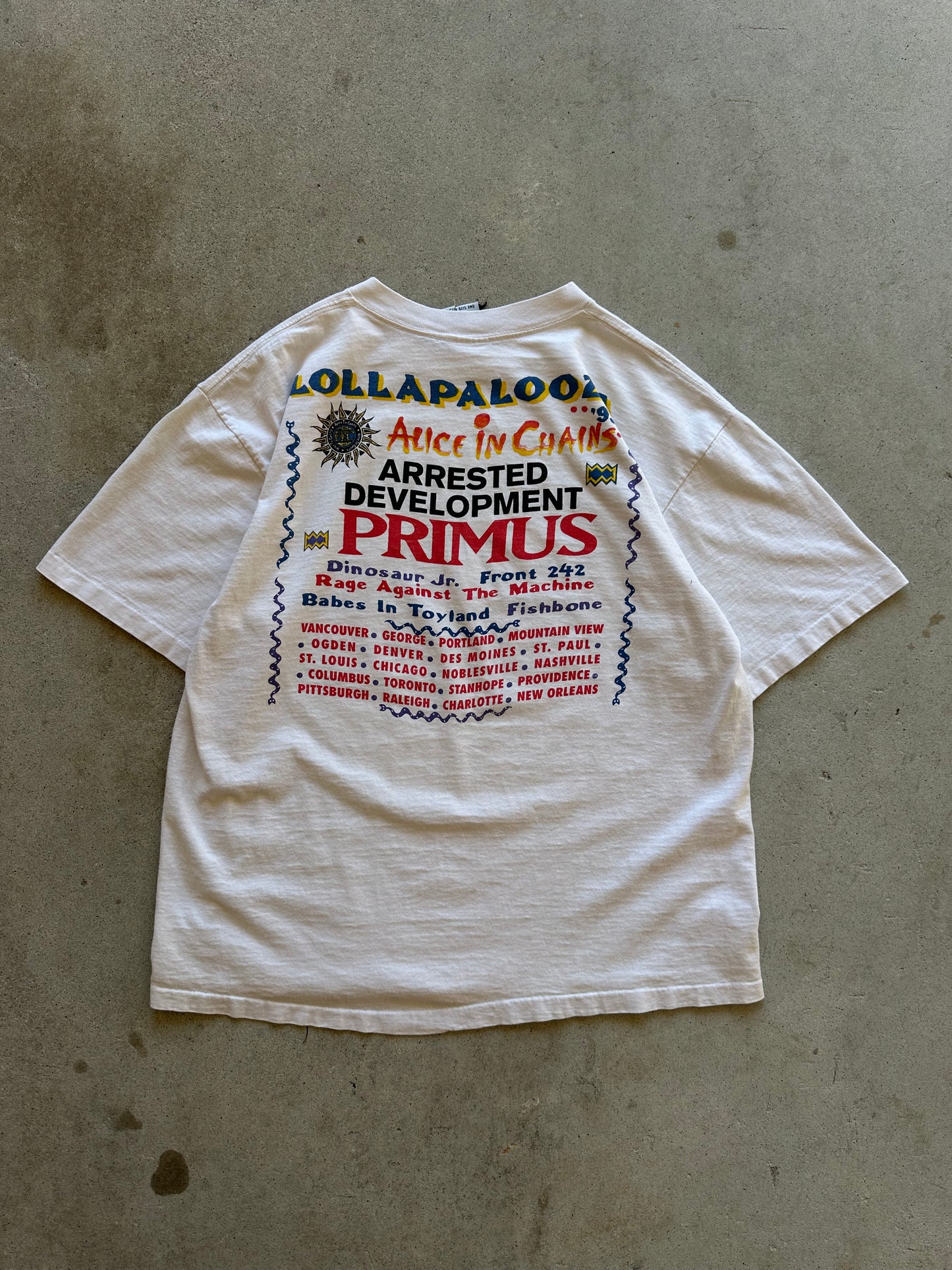 1993 Lollapalooza Shirt