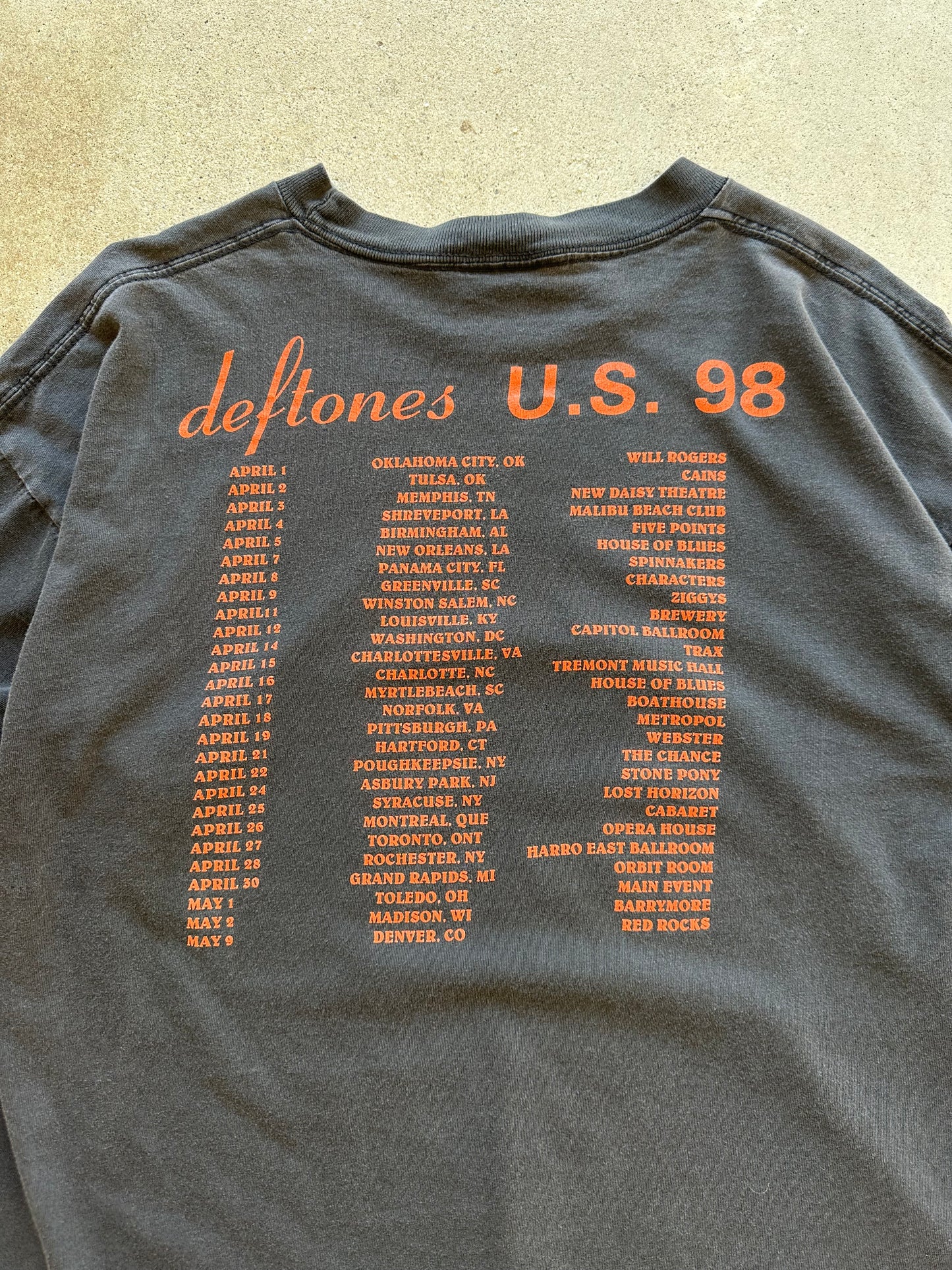 1998 Deftones Shirt