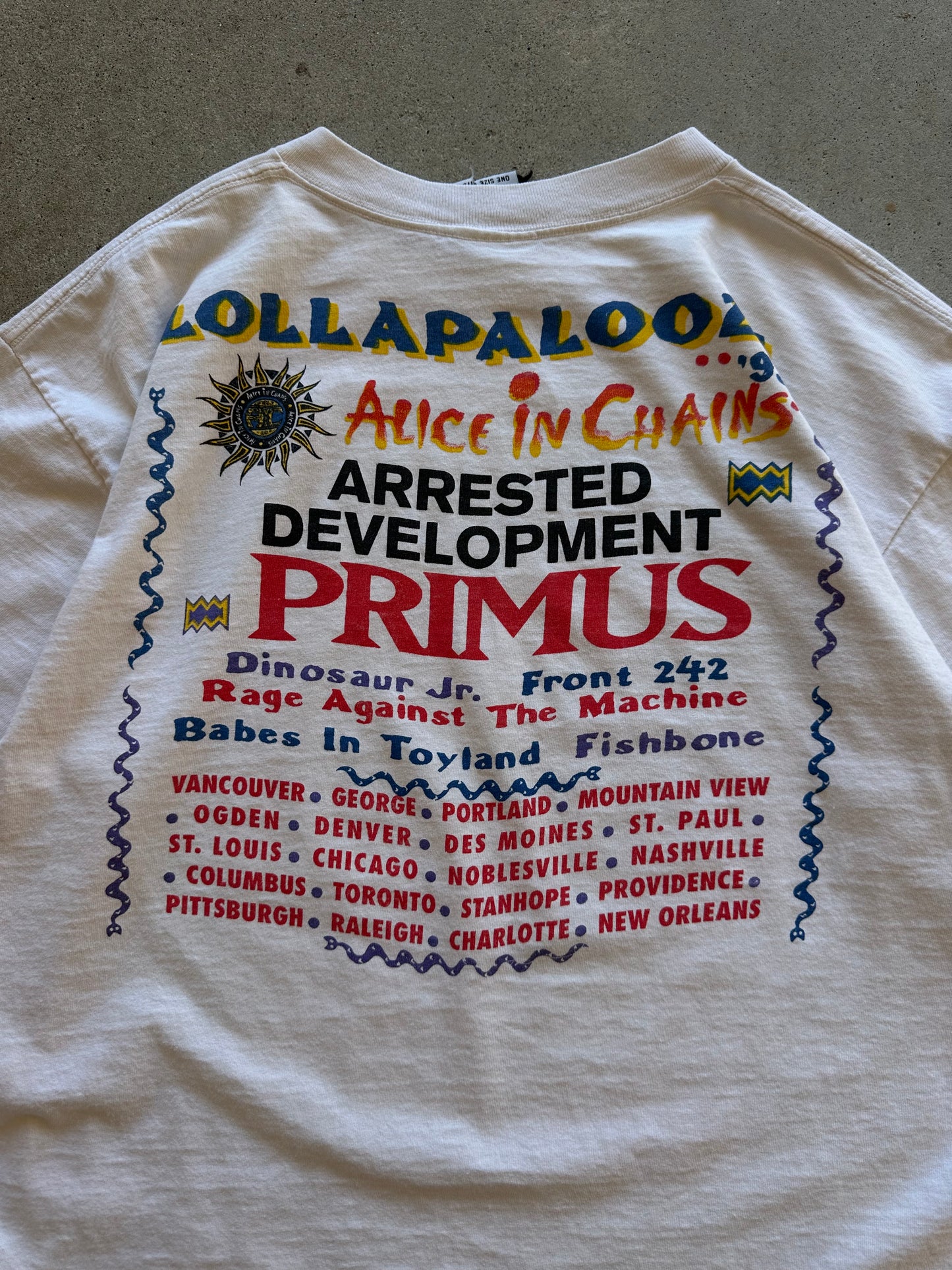 1993 Lollapalooza Shirt