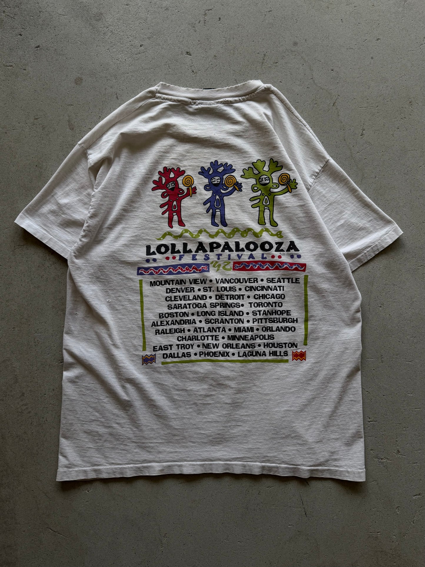 1992 Lollapalooza Shirt